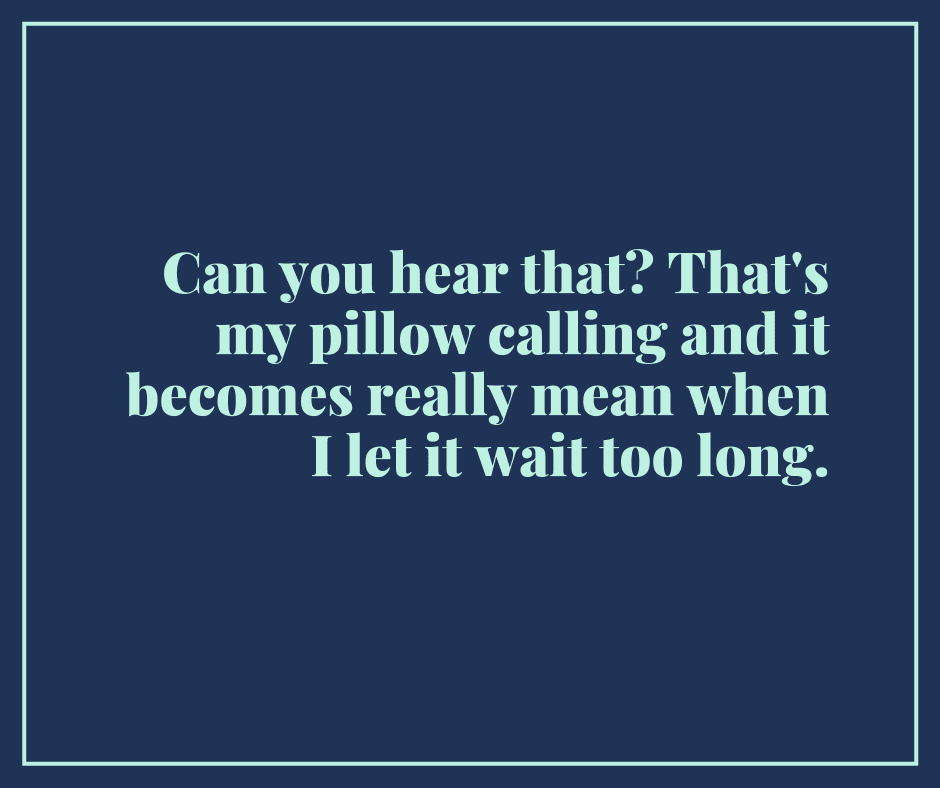 Funny Pillow Calling