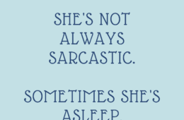 Funny Sarcastic Sleep