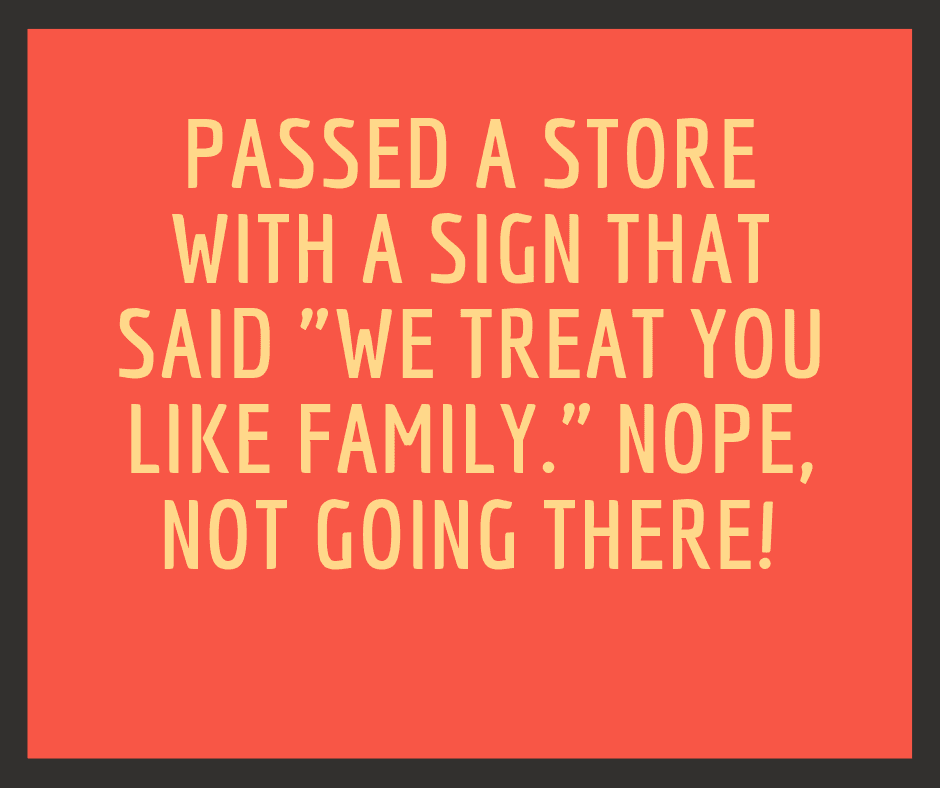 Funny Treat Family