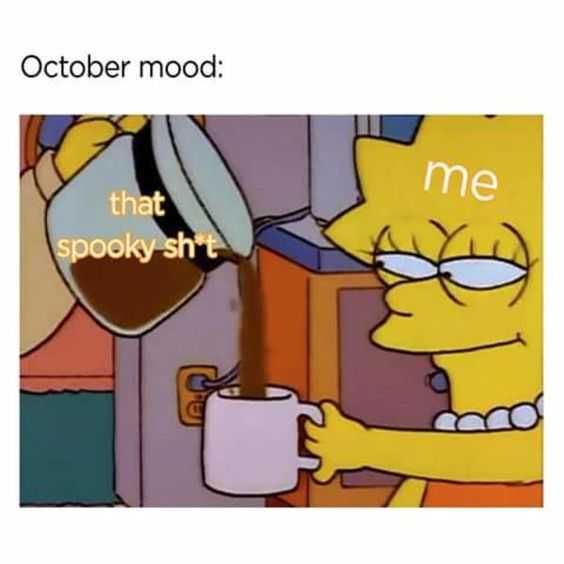 Funny October Mood