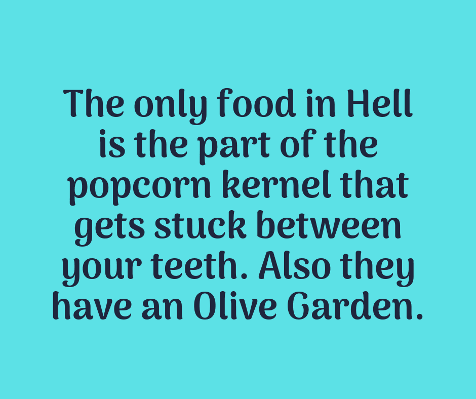 Quote Popcorn Hell