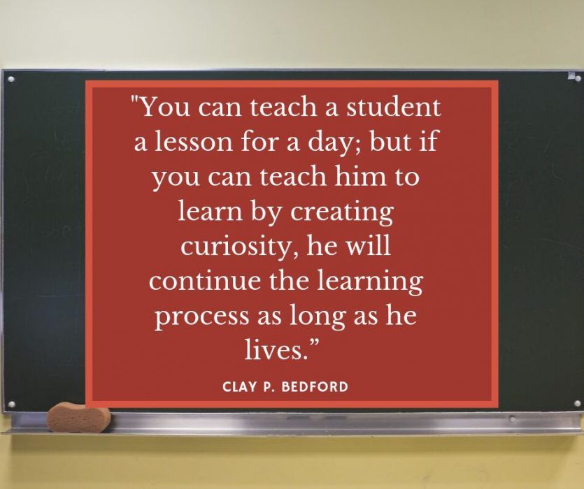 Quote Teach Student Lesson