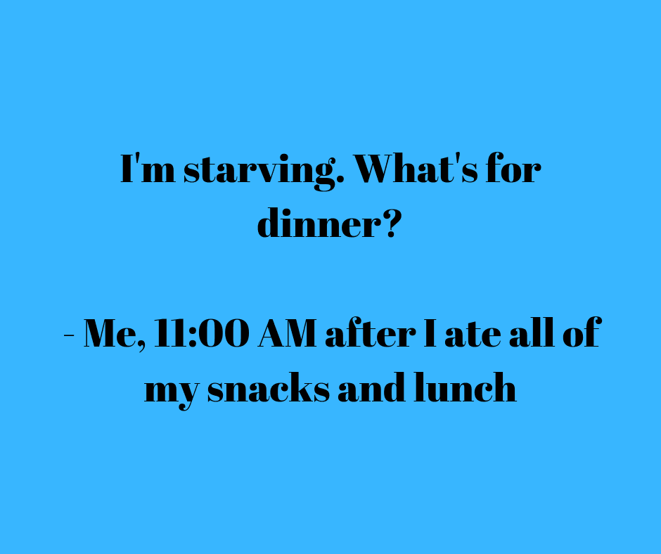 Funny Starving Dinner