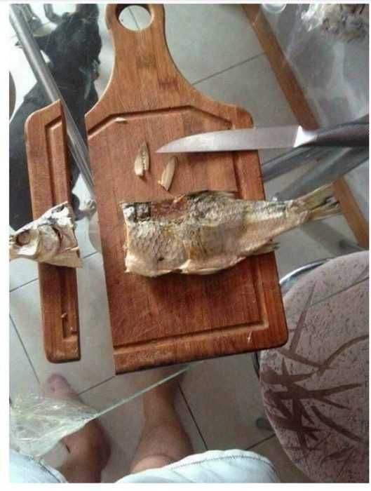 Funny-Cooking-Fish Funny Cooking Fish