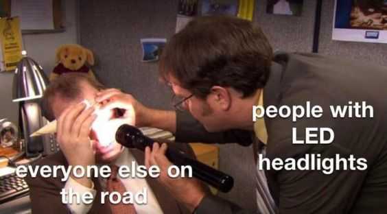 Funny Led Headlights