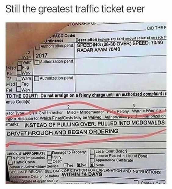 Funny Pulling Over