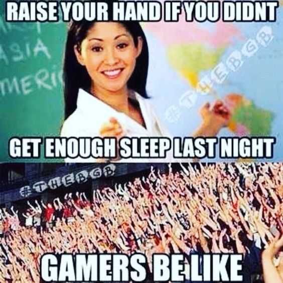 Funny Raise Hand