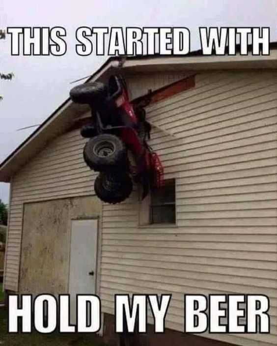 Funny Started Hold Beer