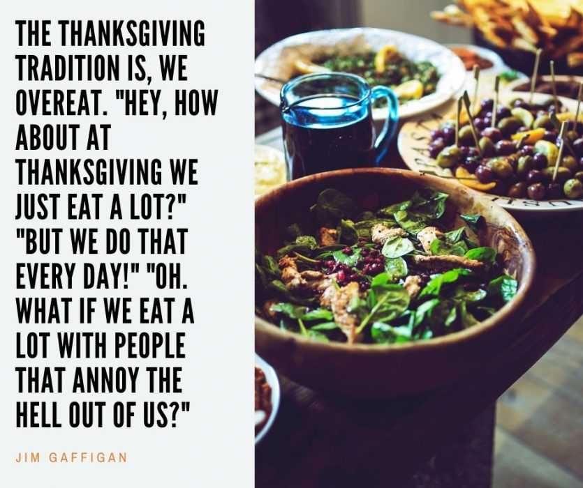 Quote-Thanksgiving-Is-Overeat Quote Thanksgiving Is Overeat