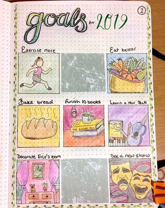 Bujo Beautyandthebujo Goals