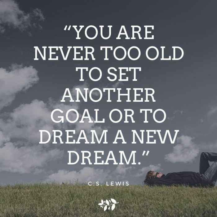 Quote-Never-Too-Old Quote Never Too Old