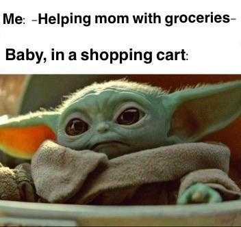 Yoda-Baby-Shopping-Cart Yoda Baby Shopping Cart