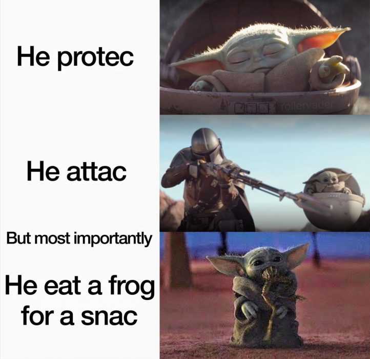 Yoda-Frog Yoda Frog