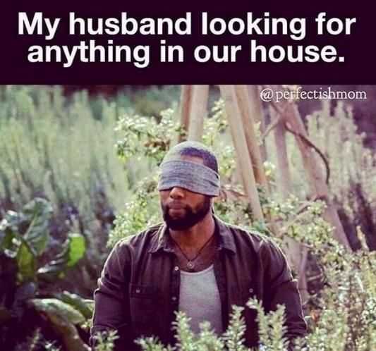 Funny-Husband-Looking Funny Husband Looking