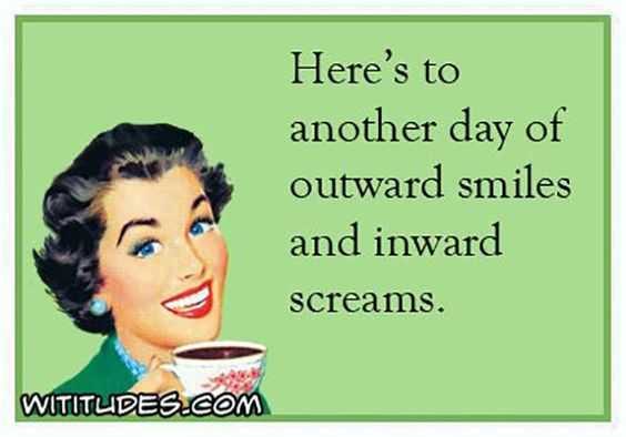 Funny Outward Smiles