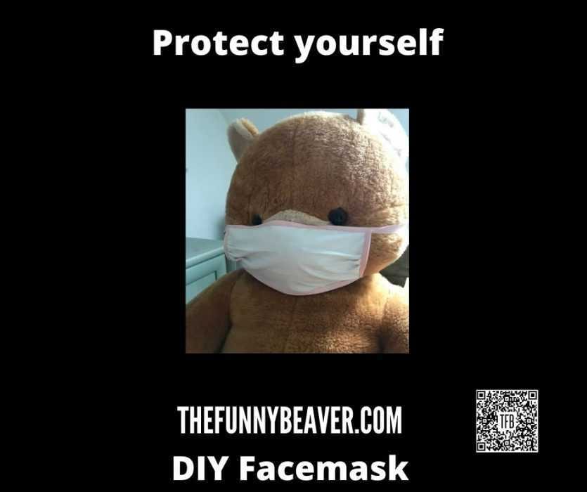 Diy Home Made Face Mask Instructions  Step 12