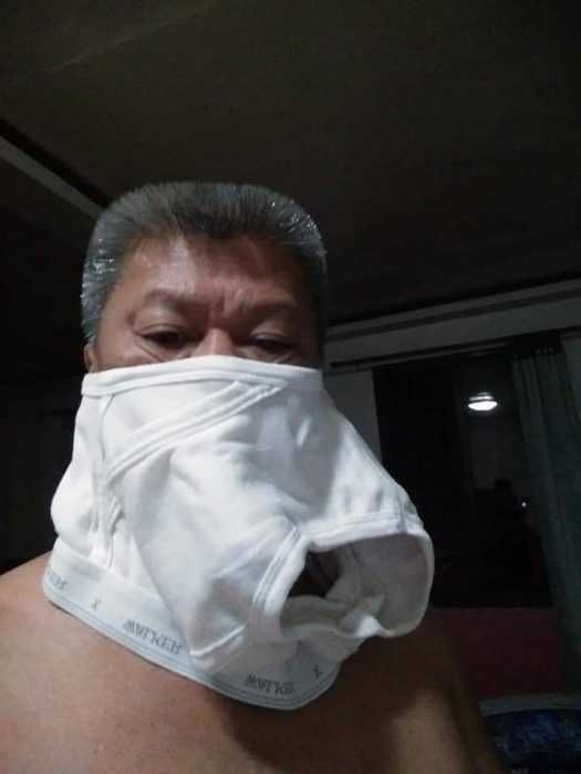 Corona-Virus-Creative-Mask-8 Creative Diy Face Masks Clean Underwear