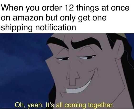 Funny-All-Coming-Amazon Funny Amazon Memes Shipping Via Prime