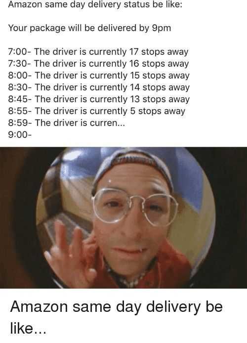 Funny-Amazon-Delivery-Be-Like Funny Amazon Memes Realtime Delivery