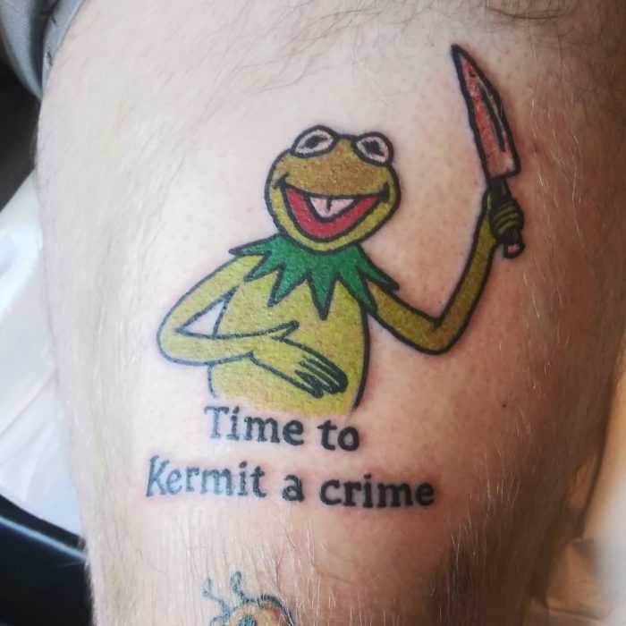 Funny-Kermit-Crime Funny Kermit Crime