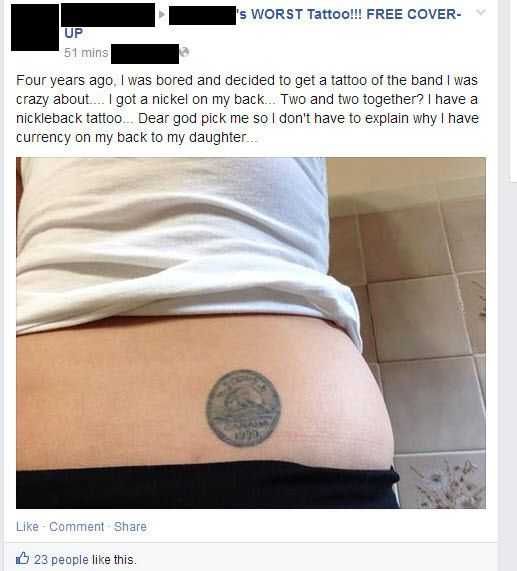 Funny-Nickleback-Tattoo Funny Nickleback Tattoo