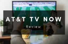 A Man Watching Sports On Tv Using At&Amp;T Tv Now