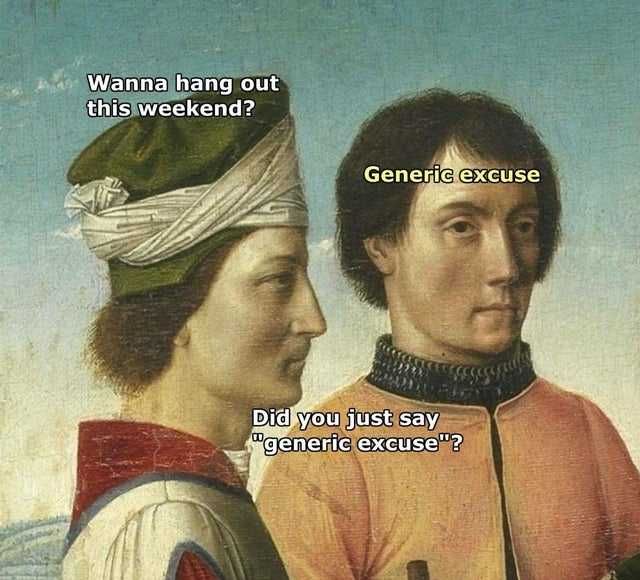 Art-Generic-Excuse Art Generic