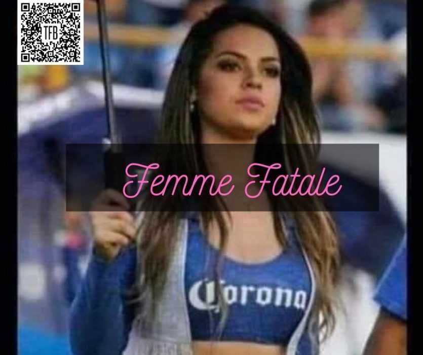 Femme-Fatale Corona Virus Dating Memes Femme Fatale Wearing Corona Tank Top