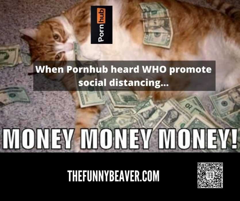 Phub Funny Making Money From Crisis Memes Pornhub Making Bank