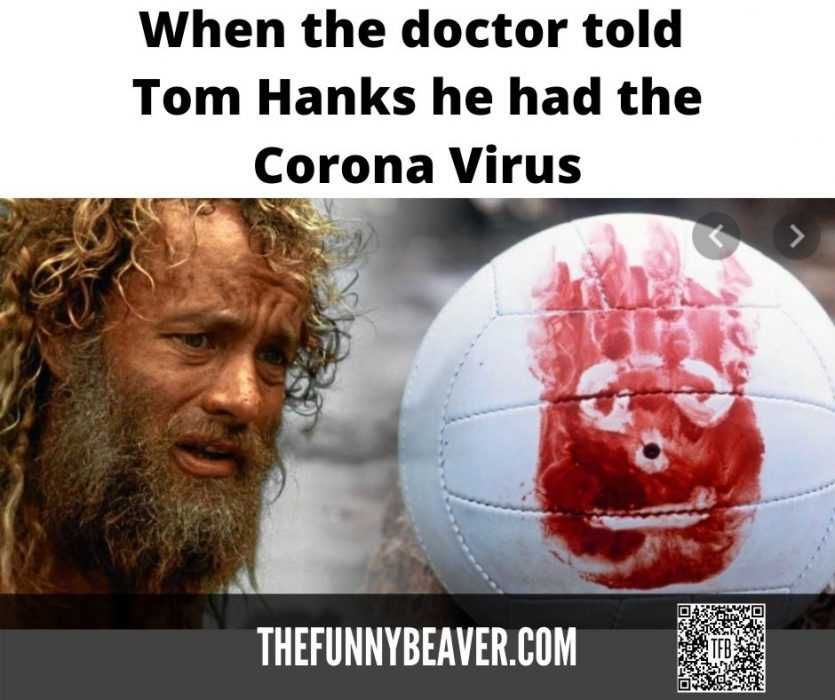 Tom-Hanks-Covid-Consequences Famous People Covid Memes Tom Hanks Quarantine