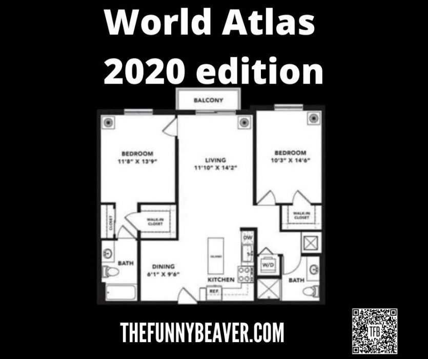 World Atlas 2020 Edition Lockdown Memes What The World Atlas In 2020 Could Look Like
