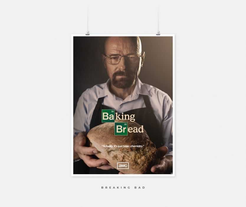 Breakingbad Post Corona Tv Shows Baking Bread Putting Chemistry To Another Use