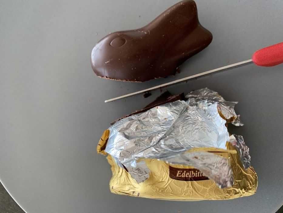 Dead-Easter-Bunny-Banana-Bread-Recipe-4 Dead Easter Bunny Banana Bread Recipe Cutting Off 50 Grams Of Easter Bunny