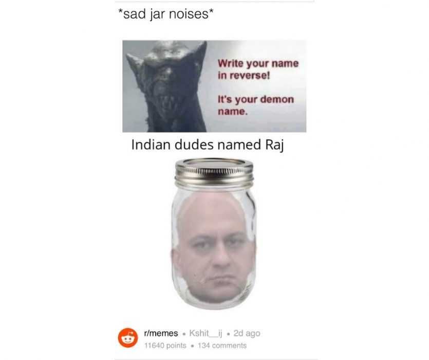 Demon-Name-1 Demon Name Meme Indian Guy Named Raj