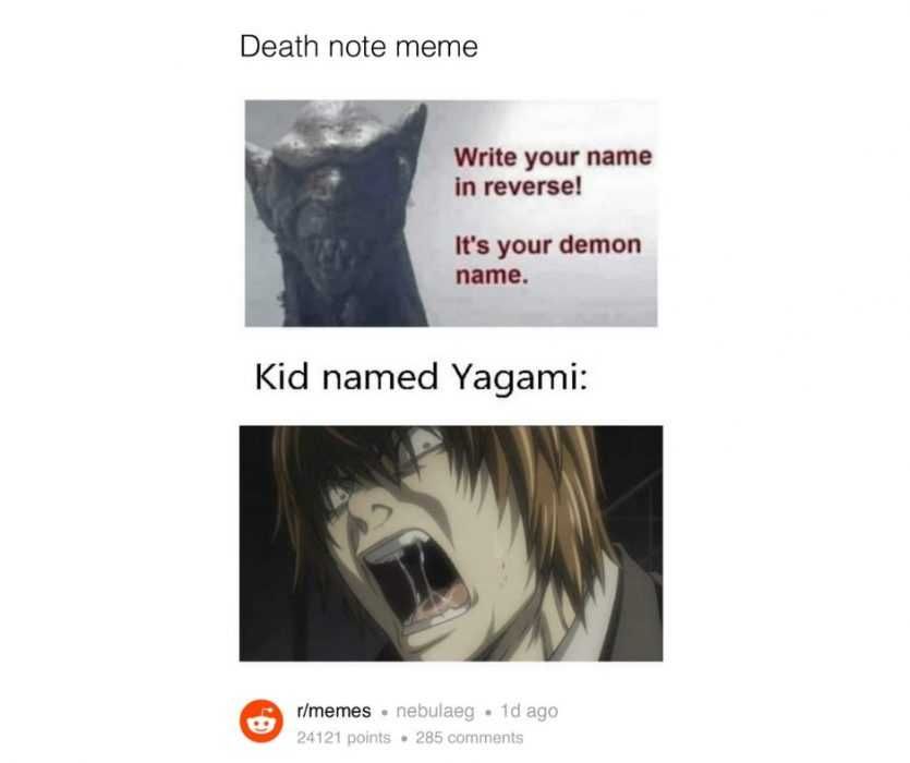Demon-Name-4 Demon Name Meme Japanese Kid Yagami