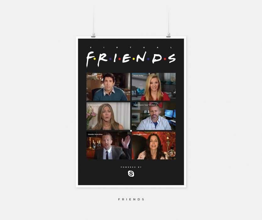 Friends Post Corona Tv Shows Friends On Skype