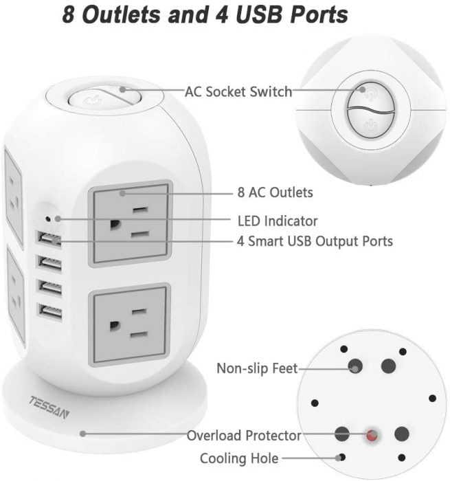 Tessan Power Strip