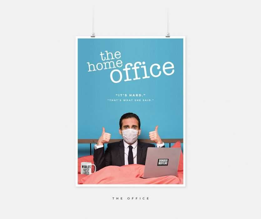 Theoffice Post Corona Tv Shows The Home Office Is Where It'S At!