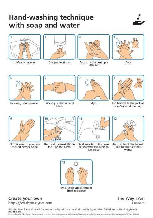Wash-Hands-Meme-Eminem Wash Your Hands Memes Eminem The Way I Am