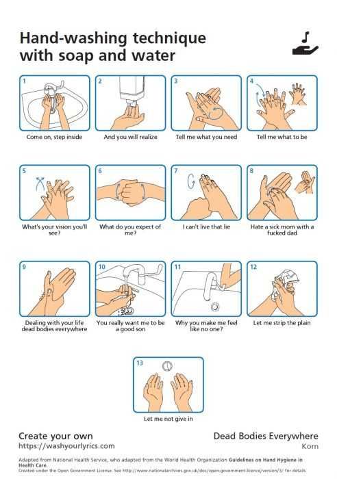 Wash-Hands-Meme-Korn Wash Your Hands Memes Korn Dead Bodies Everwhere