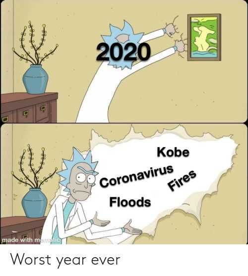2020-Rick 2020 Memes 2020 Meme Depicting Someone Ripping Down Wall Paper To See Disasters In 2020