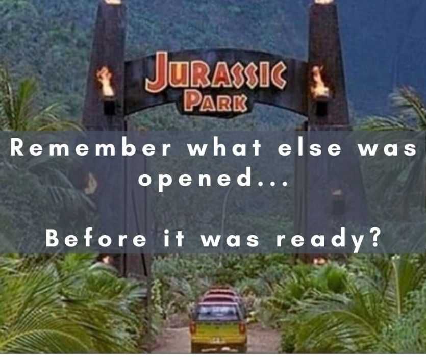 Jurassic-Park-America-Reopening-Meme Jurassic Park America Reopening Meme