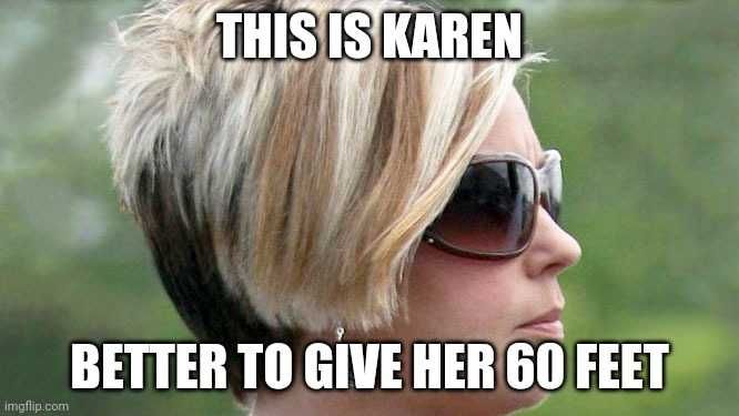 Karen-60-Feet Karen Coronavirus Memes Social Distancing Karen