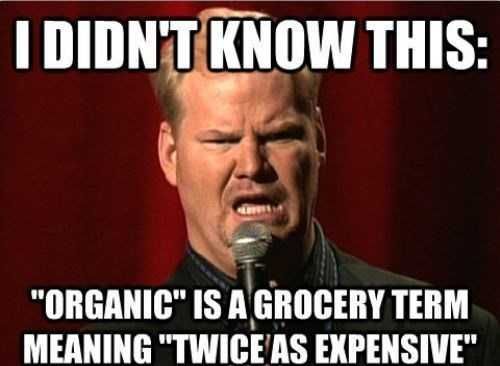 Organic-Twice-Expensive Organic Twice