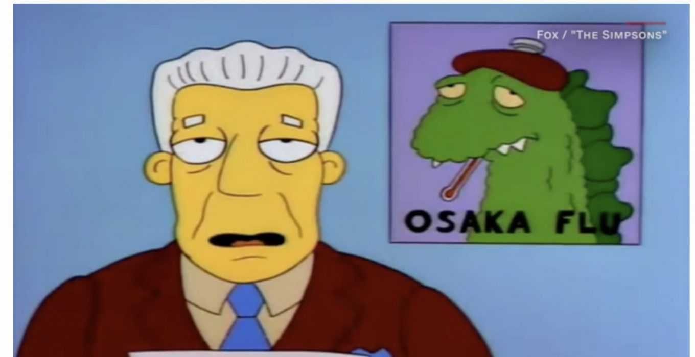 Outbreak-Simpsons Simpsons Predict Corona Virus