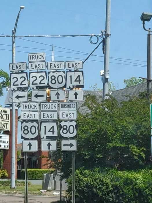 Sign-East-East Road Sign Fail Confusion