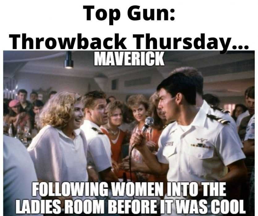 Throwback-Thursday... Top Gun Throwback Thursday