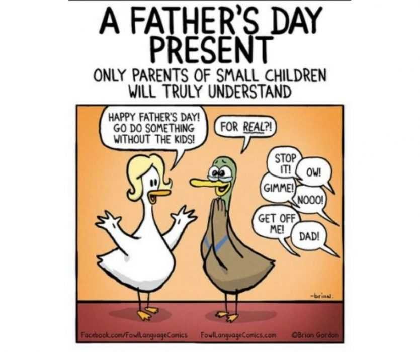 Fathers-Day-Present-Meme Father'S Day Present Is To Do Something Without The Kids