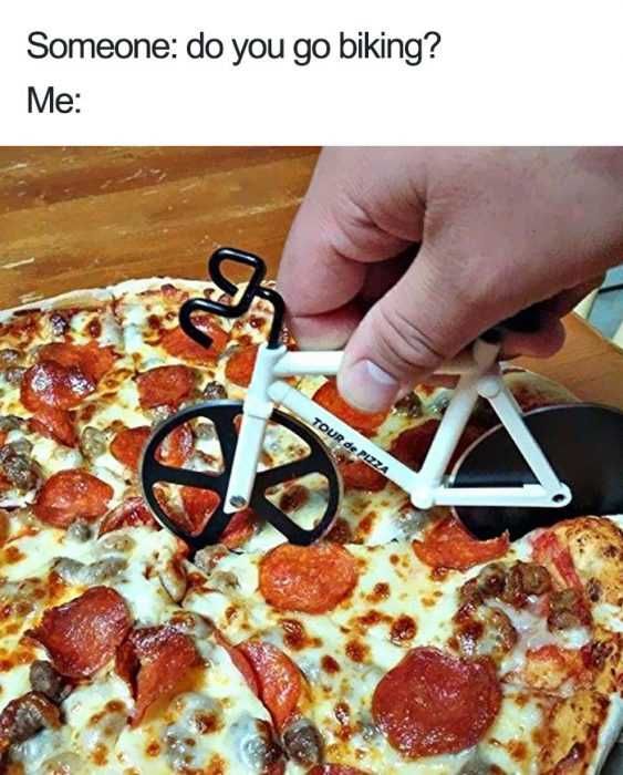 Meme-Biking-Pizza Meme Biking Pizza