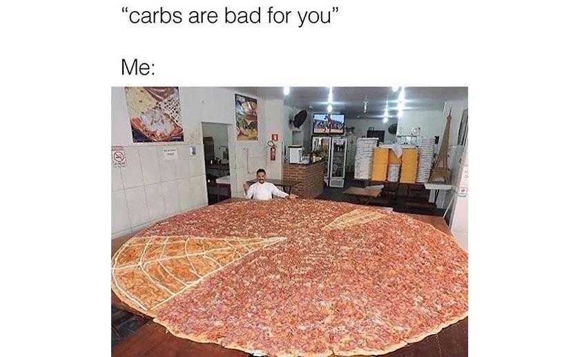Pizza-Carbs-Bad Pizza Carbs Bad
